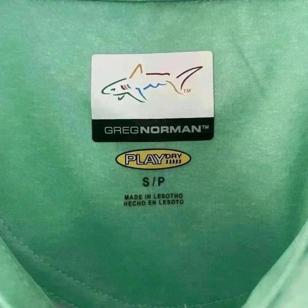 Greg Norman green polo men’s small - Picture 3 of 4